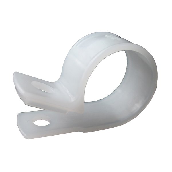 Gardner Bender Cable Clamp, 34 in Max Bundle Dia, Plastic, White PPC-1575